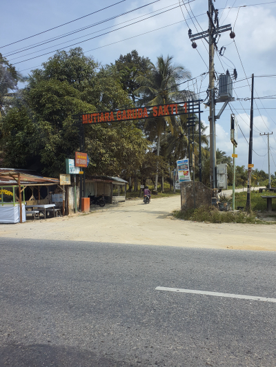 foto gerbang perumahan Azzahra 2