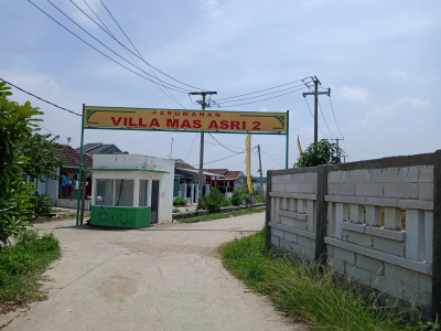 foto gerbang perumahan Vila Mas Asri 2