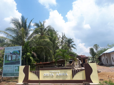 foto gerbang perumahan GRIYA AMIRA