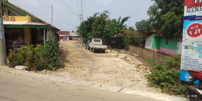 foto gerbang perumahan Mercu Raya City