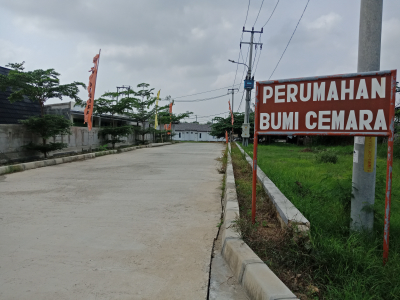 foto gerbang perumahan BUMI CEMARA