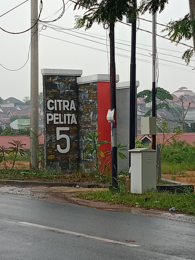 foto gerbang perumahan CITRA PELITA 5