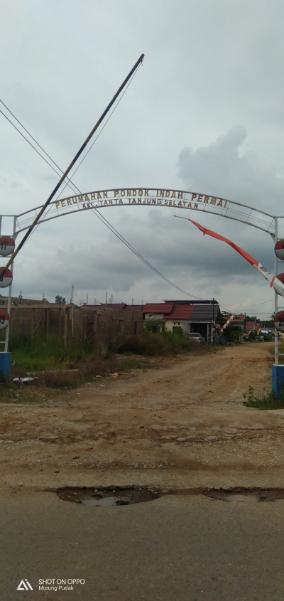 foto gerbang perumahan Pondok Indah Permai Tahap 2