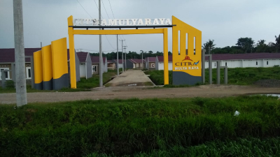 foto gerbang perumahan CITRA MULYA RAYA