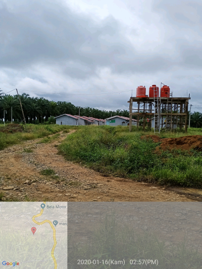 foto gerbang perumahan Arken Estate