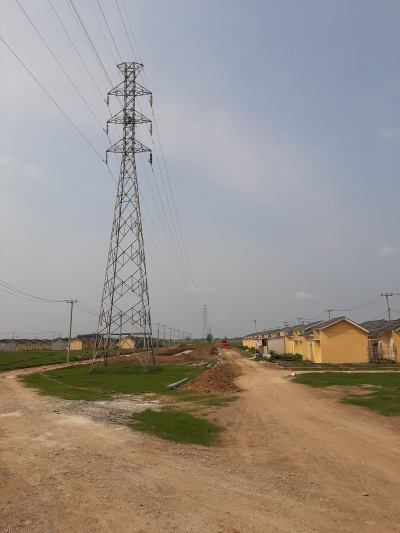 foto gerbang perumahan Citra Karawang Megah 