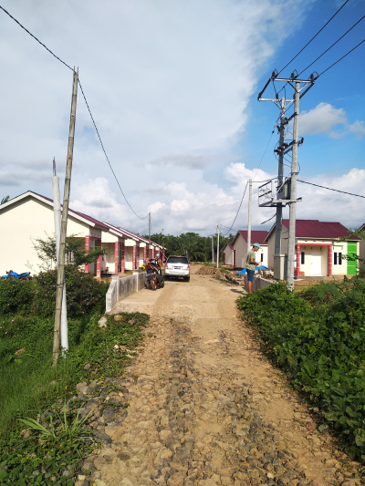 foto gerbang perumahan Indotama Riverside 