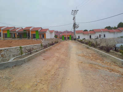 foto gerbang perumahan Nagamas Residence