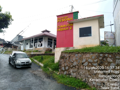foto gerbang perumahan CLUSTER PESONA CIANJUR INDAH 2
