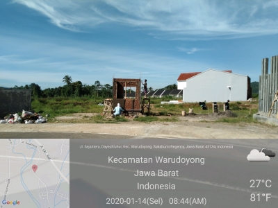 foto gerbang perumahan Griya Sartika