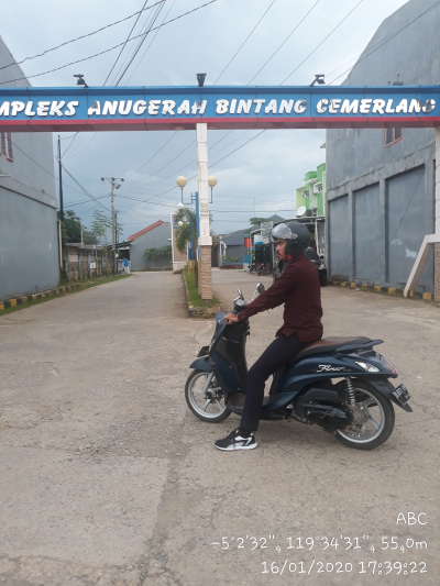 foto gerbang perumahan ANUGERAH BINTANG CEMERLANG 