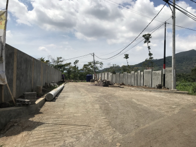 foto gerbang perumahan ALTHA REGENCY