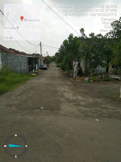 foto gerbang perumahan Telaga Cempaka Permai