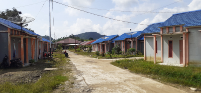 foto gerbang perumahan Residence Rangkang Permai
