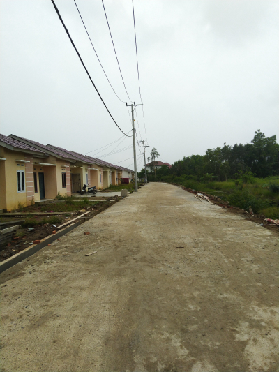 foto gerbang perumahan AZZAHRA RESIDENCE