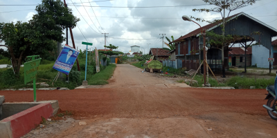 foto gerbang perumahan PT. ANGKASA JAYA MANDIRI PROPERTI