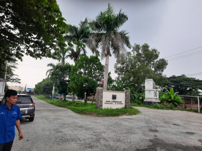 foto gerbang perumahan Perumnas Bumi Gandasari