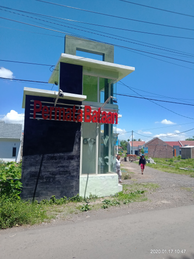 foto gerbang perumahan PERMATA BATAAN