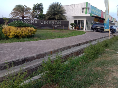 foto gerbang perumahan Perumnas Pesona Cirebon Regency