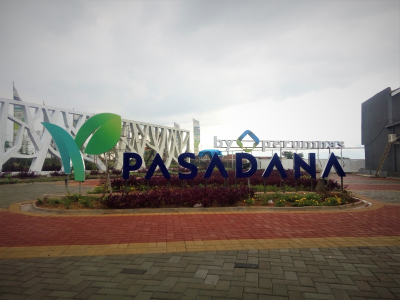 foto gerbang perumahan Perumnas Pasadana Paseh