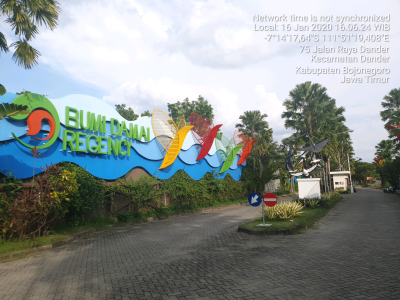 foto gerbang perumahan BUMI DAMAI REGENCY