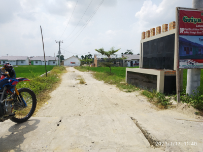 foto gerbang perumahan Griya Alpukat Asri