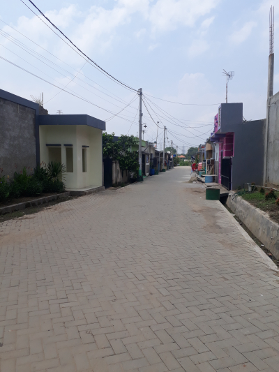 foto gerbang perumahan Pesona saga residence