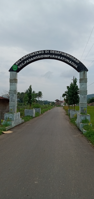 foto gerbang perumahan Griya Nato 2 