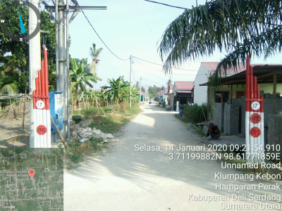 foto gerbang perumahan GRIYA KEBUN BARU