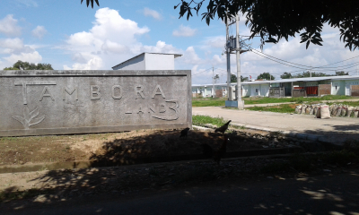foto gerbang perumahan TAMBORA LAND 3