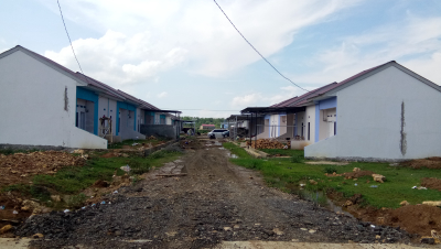 foto gerbang perumahan REZKY GRAHA 2