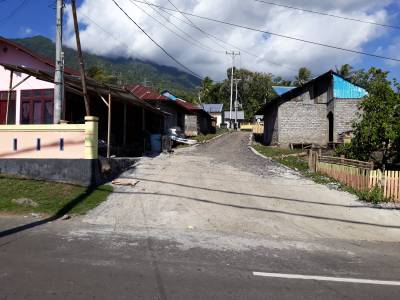 foto gerbang perumahan Abdi Negara Residence Kastela
