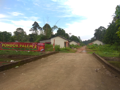 foto gerbang perumahan PONDOK PALEM 2