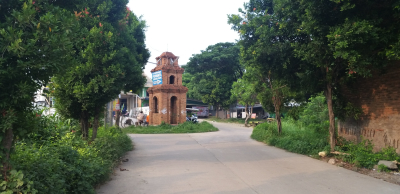 foto gerbang perumahan Permata Serang Baru