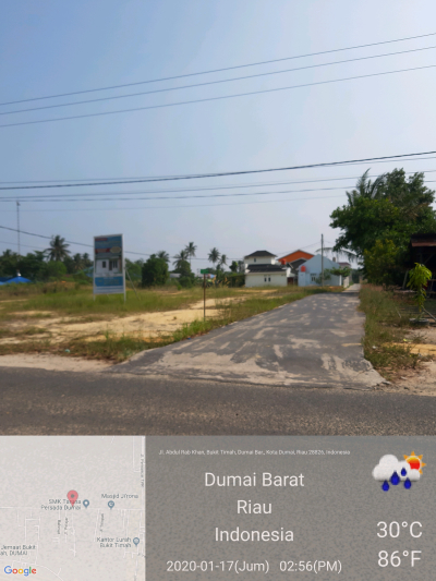foto gerbang perumahan Griya Hayati Permai IV