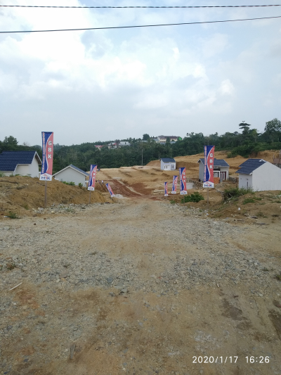 foto gerbang perumahan Graha Bungo Kentjana