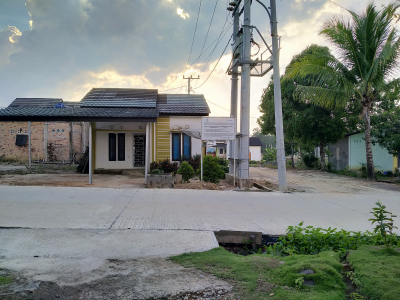 foto gerbang perumahan Talang Aman Residence