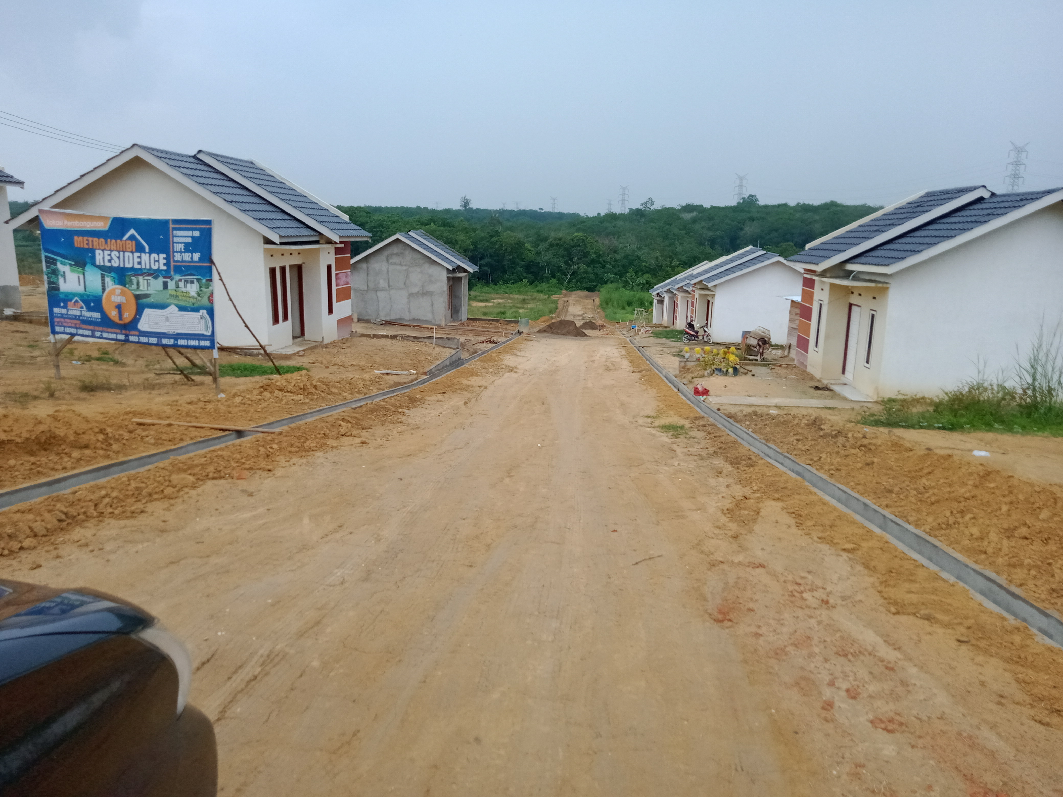 foto gerbang perumahan METROJAMBI RESIDENCE