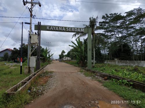 foto gerbang perumahan KAYANA SERDAM RESIDENCE