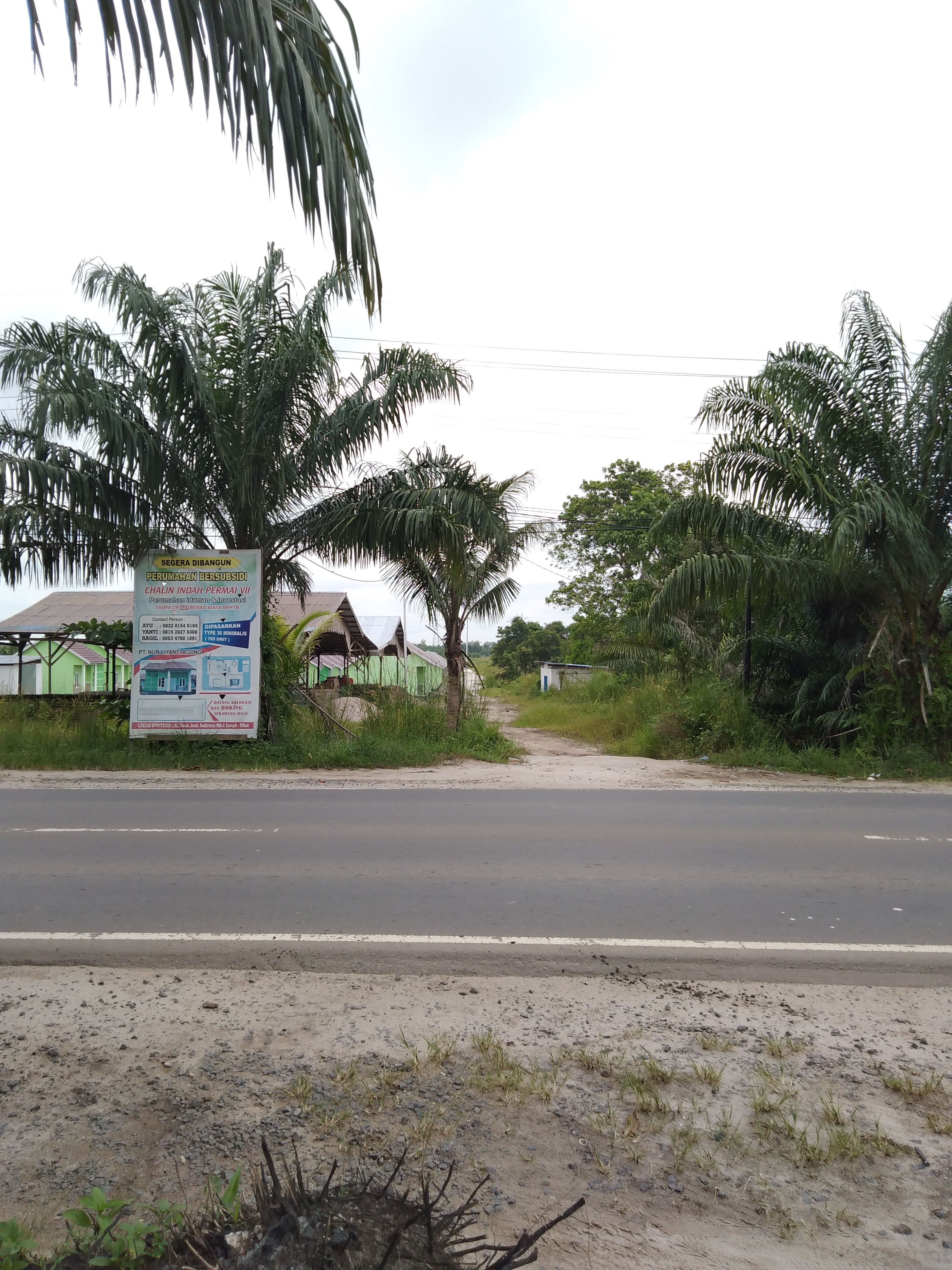 foto gerbang perumahan Chalin Indah Permai VII
