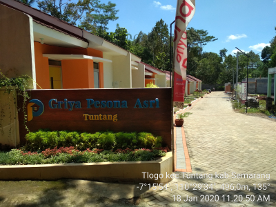 foto gerbang perumahan GRIYA PESONA ASRI