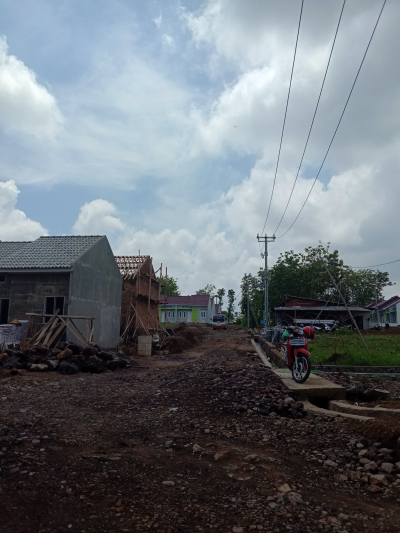 foto gerbang perumahan Griya panorama jatimulya