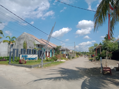foto gerbang perumahan Puri Antirogo 2