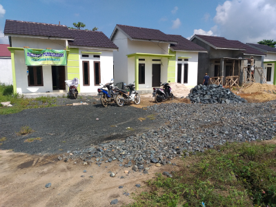 foto gerbang perumahan AL BAROKAH