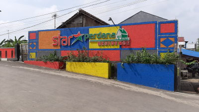 foto gerbang perumahan Star Perdana Residence
