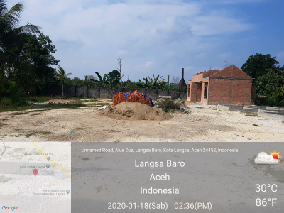 foto gerbang perumahan Griya Enggal Asri Alur Dua