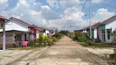 foto gerbang perumahan GRAND IMA RESIDENCE