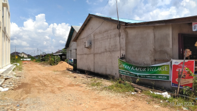foto gerbang perumahan GREEN KAPUR VILLAGE