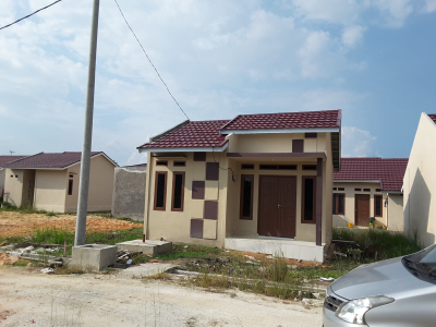foto gerbang perumahan Manunggal Jaya