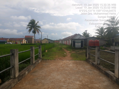 foto gerbang perumahan GADING RESTU RESIDENCE 2